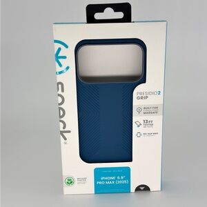 Speck Presidio2 Grip magsafe Case For apple iPhone 17 Pro Max 6.9" Deap Sea Blue